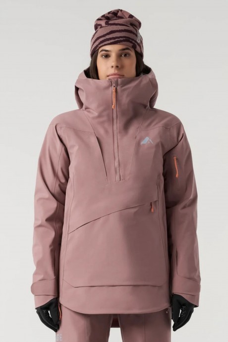 Veste Torngat Orage mauve portrait face